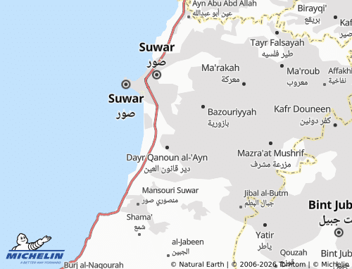 Mapa MICHELIN Batouliyyah - ViaMichelin