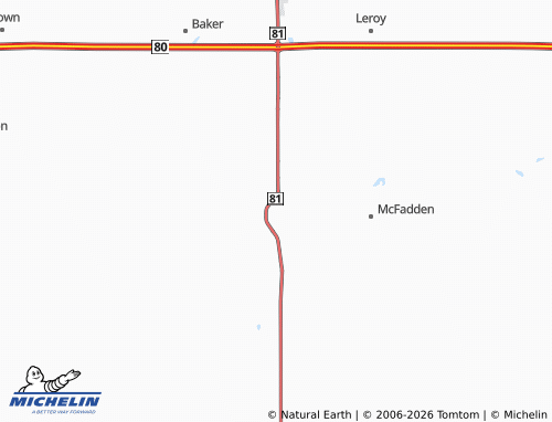 Mappa MICHELIN McCool Junction - ViaMichelin