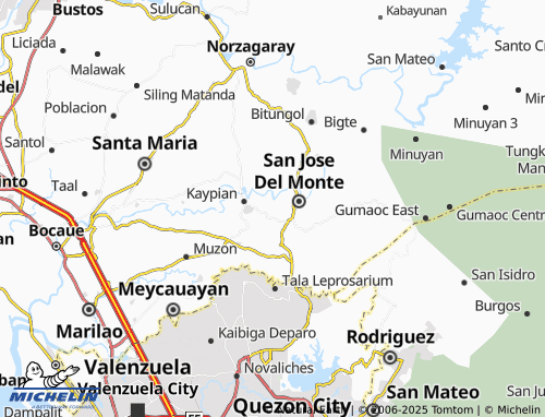 MICHELIN Francisco Homes-Yakal map - ViaMichelin