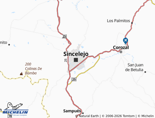 Carte MICHELIN Las Angustias - ViaMichelin