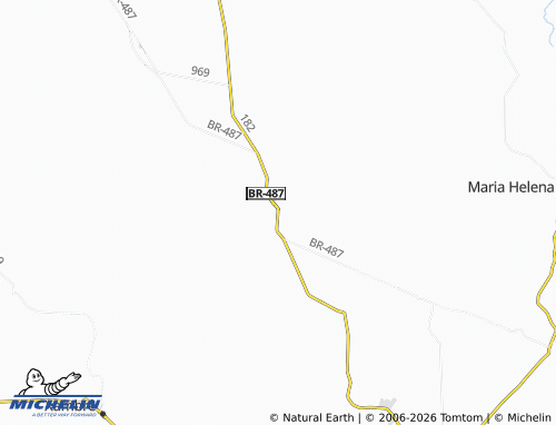 Mappa MICHELIN Serra dos Dourados - ViaMichelin