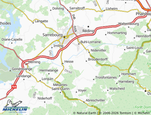 MICHELIN Schneckenbusch map - ViaMichelin