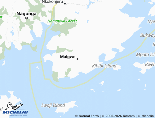 MICHELIN Maigwe map - ViaMichelin