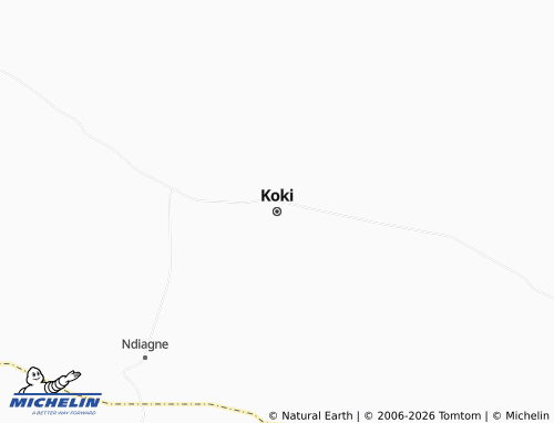 MICHELIN Koki map - ViaMichelin