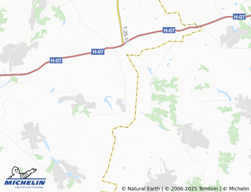 MICHELIN Novoselivka map - ViaMichelin