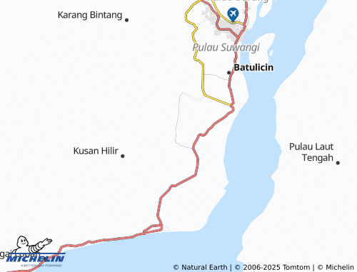 MICHELIN-Landkarte Sepunggur - ViaMichelin