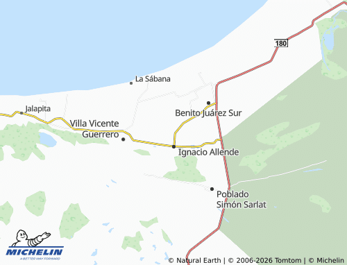 Mappa MICHELIN Miguel Hidalgo Primera Sección - ViaMichelin