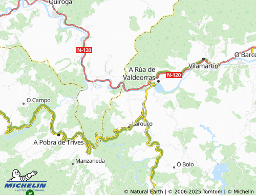 MICHELIN Seadur (Santa Mariña) map - ViaMichelin