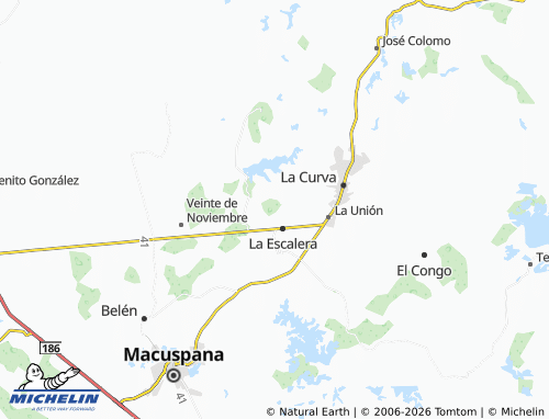 Mapa MICHELIN Las Ferias - ViaMichelin