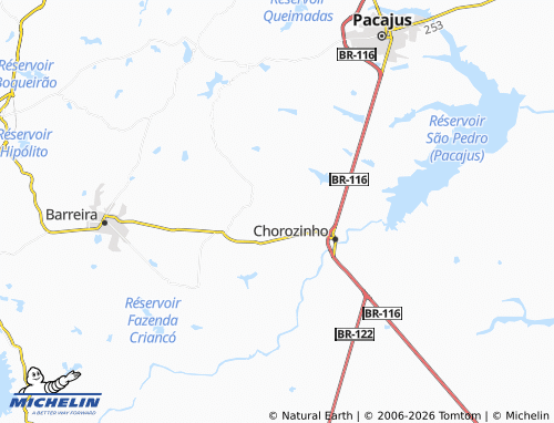 Mapa MICHELIN Patos dos Liberatos - ViaMichelin