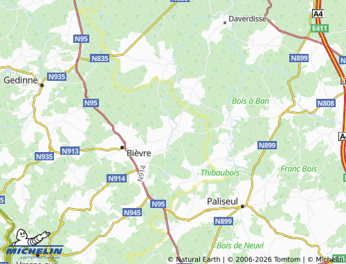 MICHELIN Graide map - ViaMichelin