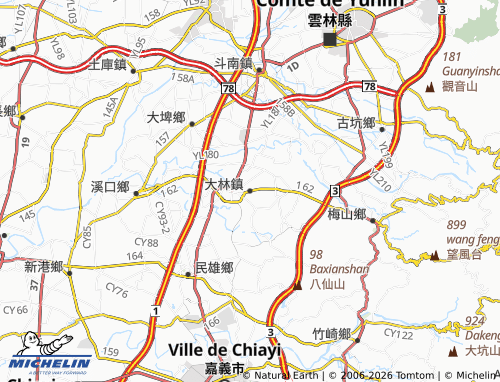 Mapa MICHELIN da lin zhen - ViaMichelin