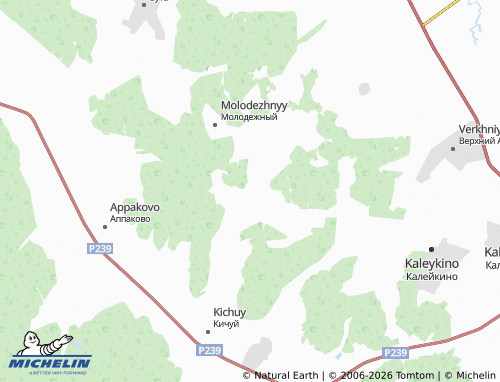 MICHELIN-Landkarte Derbeden' - ViaMichelin