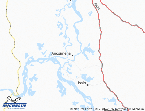 Mappa MICHELIN Anosimena - ViaMichelin