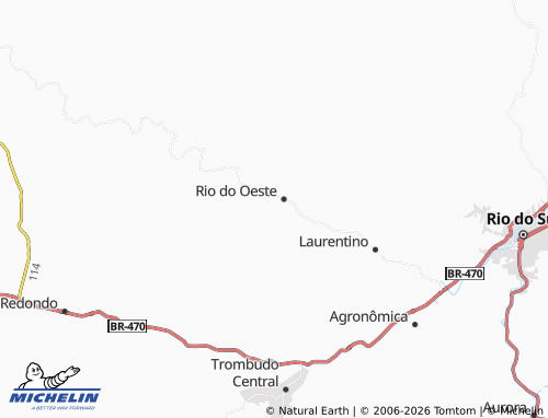 Mapa MICHELIN Gabiroba - ViaMichelin
