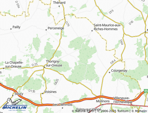 Mappa MICHELIN La Chaume - ViaMichelin