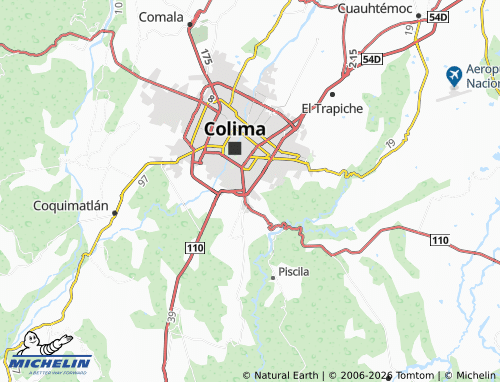 MICHELIN Las Bugambilias map - ViaMichelin