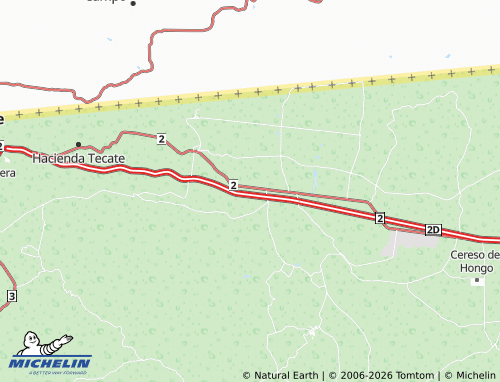 Mapa MICHELIN Ejido Encinal - ViaMichelin
