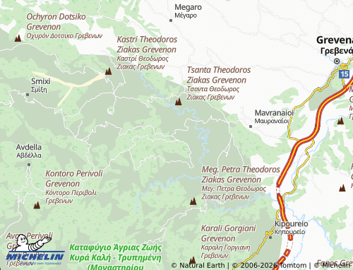 Carte MICHELIN Zakas - ViaMichelin