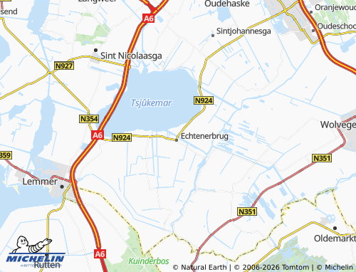 MICHELIN-Landkarte Delfstrahuizen - ViaMichelin