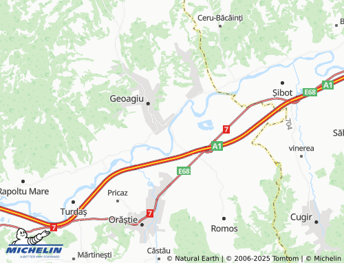 MICHELIN Gelmar map - ViaMichelin