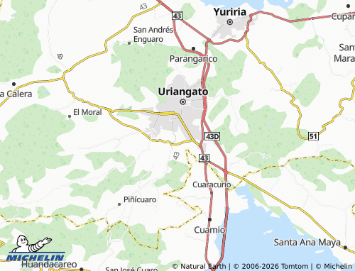 Mappa MICHELIN Lomas del Valle II - ViaMichelin