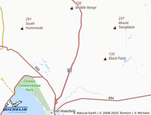MICHELIN Beaufort map - ViaMichelin