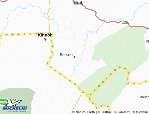 Mappa MICHELIN Bossou - ViaMichelin