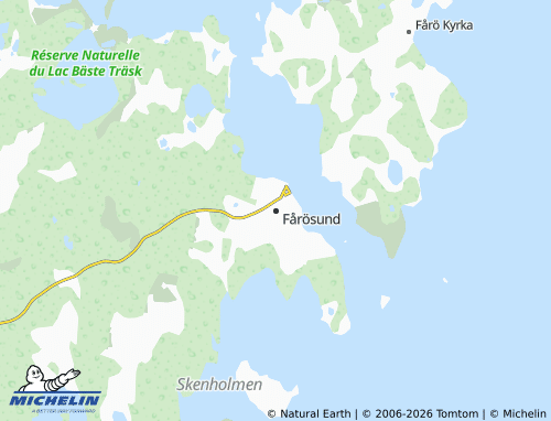Mapa MICHELIN Fårösund - ViaMichelin