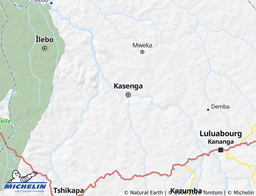 Mappa MICHELIN Luebo - ViaMichelin