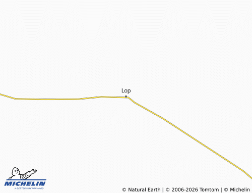 Mappa MICHELIN Lop - ViaMichelin