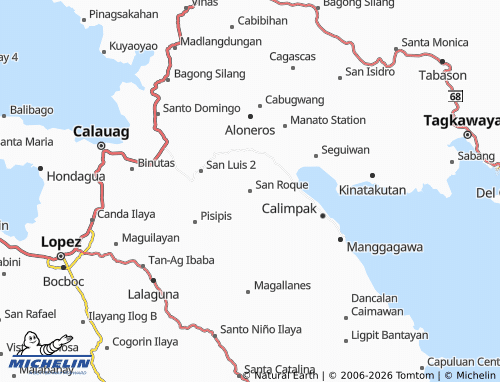 MICHELIN San Roque map - ViaMichelin
