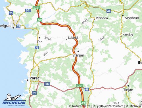 Kaart MICHELIN Farini - ViaMichelin
