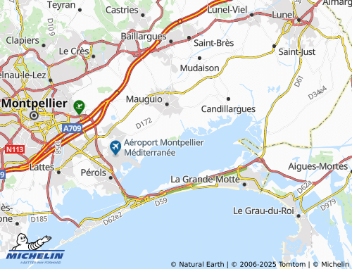 MICHELIN-Landkarte Cabanes du Salaison - ViaMichelin