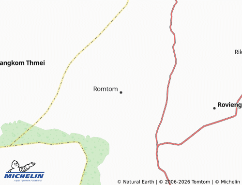 MICHELIN-Landkarte Romtom - ViaMichelin