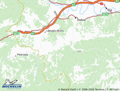 Carte MICHELIN Panc - ViaMichelin
