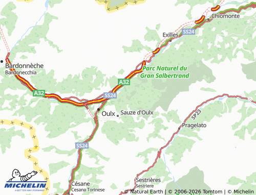 Mapa MICHELIN Monfol - ViaMichelin