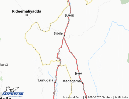 Mappa MICHELIN Ethanawatta - ViaMichelin
