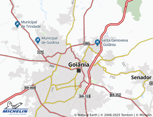 MICHELIN Setor Norte Ferroviário II map - ViaMichelin
