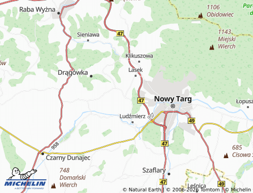 MICHELIN Trute map - ViaMichelin