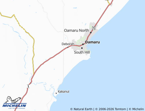Mapa MICHELIN Awamoa - ViaMichelin