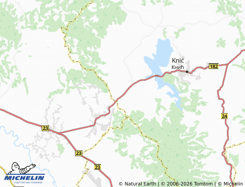 Mapa MICHELIN Bumbarevo Brdo - ViaMichelin