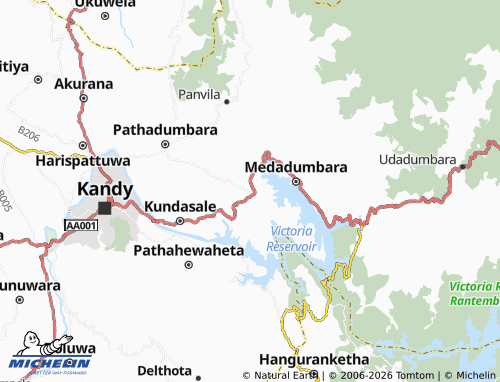 Mappa MICHELIN Ahaspokuna North - ViaMichelin