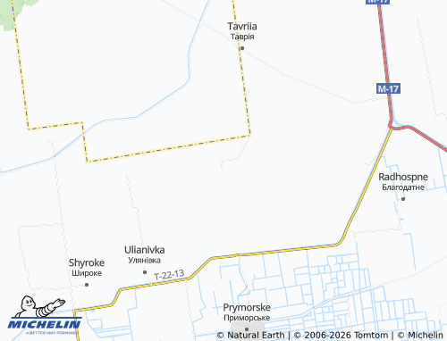MICHELIN Vyshneve map - ViaMichelin