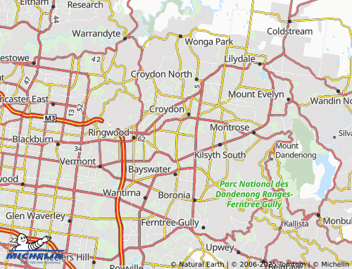 MICHELIN Croydon South map - ViaMichelin