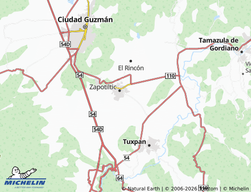 Mappa MICHELIN Infonavit - ViaMichelin