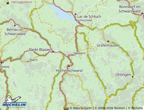 Mapa MICHELIN Häusern - ViaMichelin