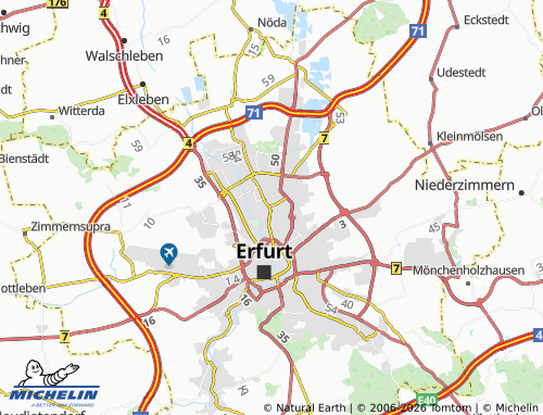 MICHELIN Ilversgehofen map - ViaMichelin