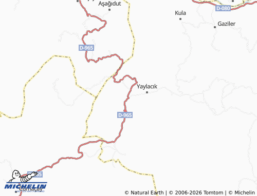 MICHELIN Sarıbulak map - ViaMichelin