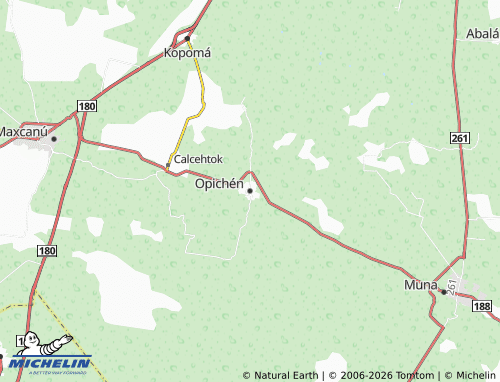 Carte MICHELIN Opichén - ViaMichelin